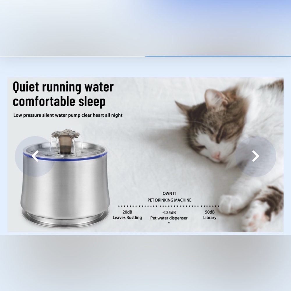 NEW Stainless Steel Pet Water Dispenser
🐈 🐕 - Picture 15 of 16